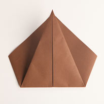 Собака оригами. Как сложить из бумаги терьера. Шаг 3