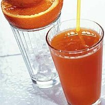 Морковный напиток готов. Шаг 4