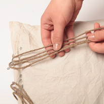 Плетение макраме: сумка-авоська. Шаг 2