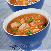 Португальский рыбный суп. Шаг 7