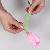 Как сделать тюльпан из бумаги. Шаг 7