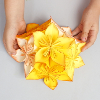 Оригами: Кусудама. Шаг 12