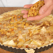 Яблочный пирог с ванильным соусом. Шаг 5